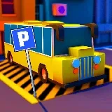 Bussipysäköintikaupunki 3D