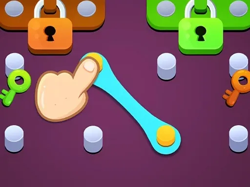 Move the rubber bands: Logic puzzle