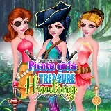 Pirate Girls Treasure Hunting